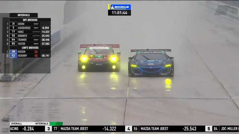 Illustration for article titled 12H of Sebring in the Wet